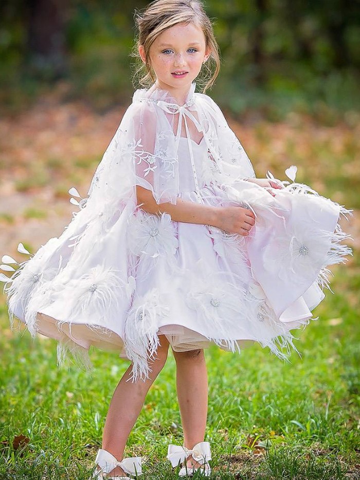 Swan Lake Inspired By AnnaTriant Couture Luxury Childern Couture Dress