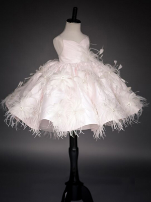 Swan Lake Inspired By AnnaTriant Couture Luxury Childern Couture Dress
