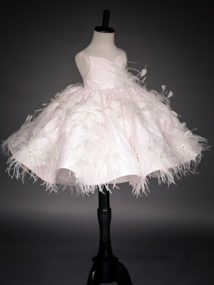 Swan Lake Inspired By AnnaTriant Couture Luxury Childern Couture Dress