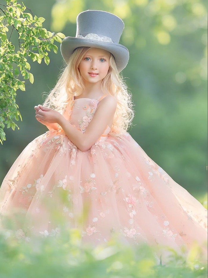 Sunshine Meadows Inspired By AnnaTriant Couture Luxury Childern Couture Dress