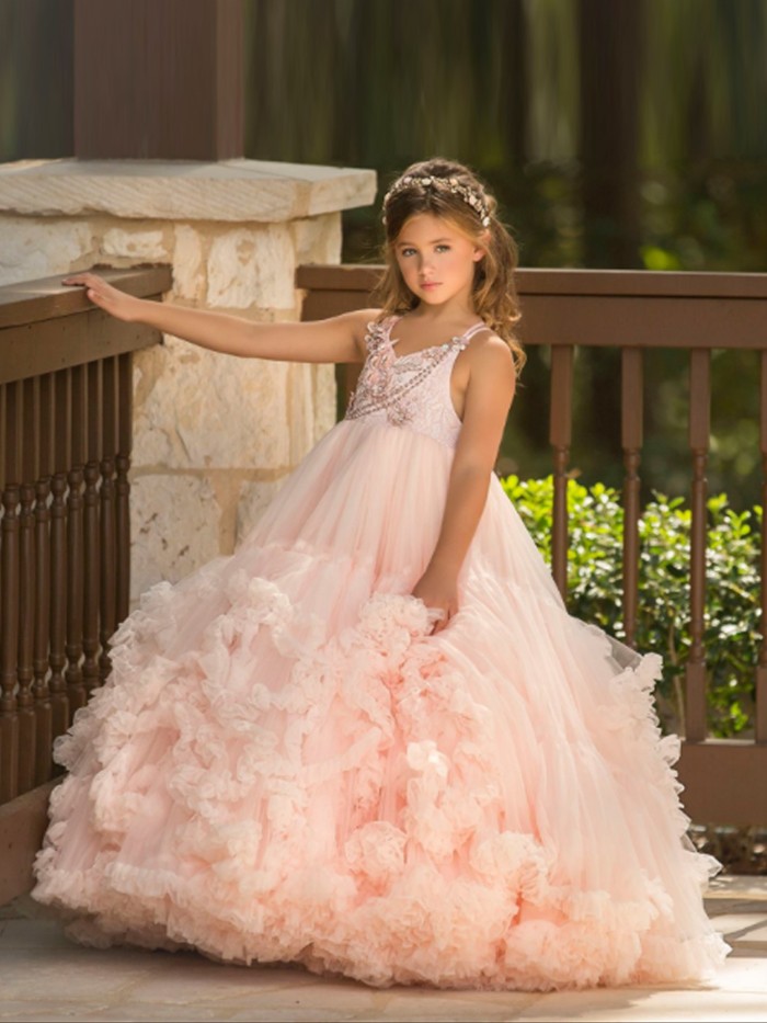 Sumptuous Inspired By AnnaTriant Couture Luxury Childern Couture Dress