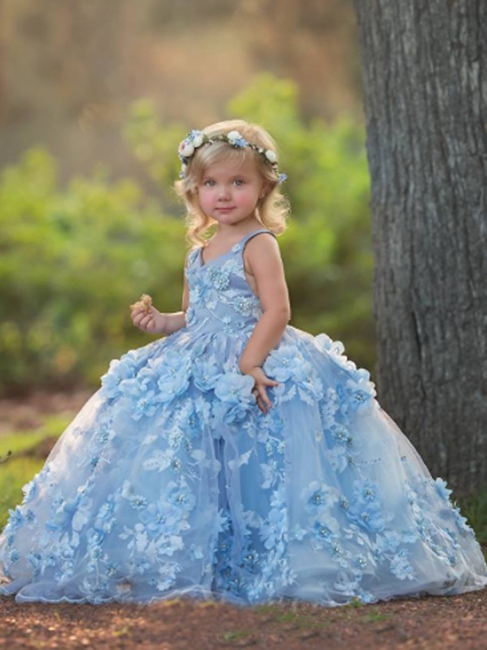 Skylar Inspired By AnnaTriant Couture Luxury Childern Couture Dress