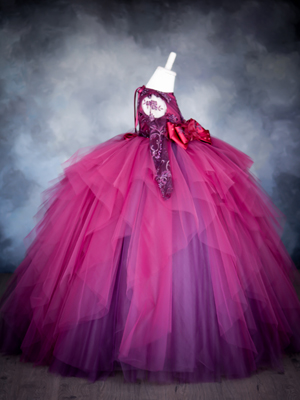 Polina Inspired By AnnaTriant Couture Luxury Childern Couture Dress