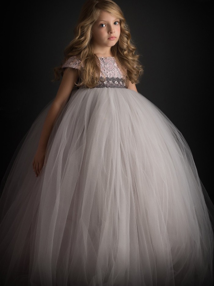 Mist Inspired By AnnaTriant Couture Luxury Childern Couture Dress