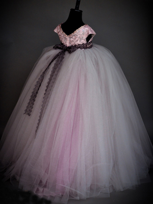 Mist Inspired By AnnaTriant Couture Luxury Childern Couture Dress