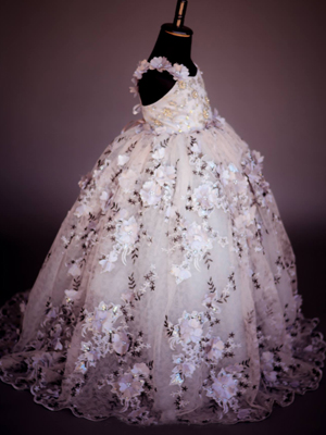 Kayla Inspired By AnnaTriant Couture Luxury Childern Couture Dress