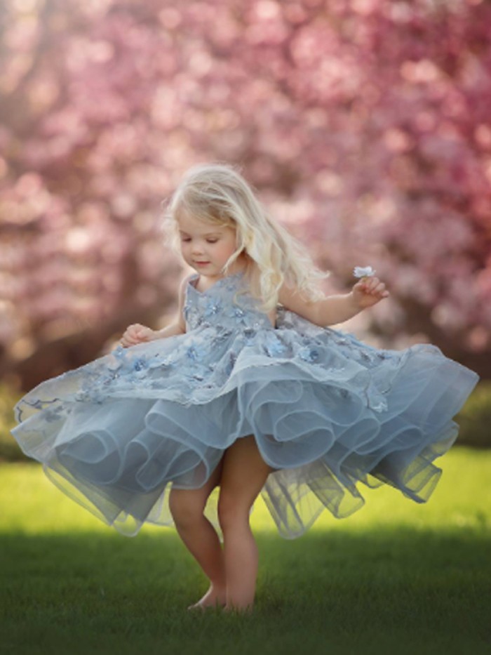 Jolie Inspired By AnnaTriant Couture Luxury Childern Couture Dress