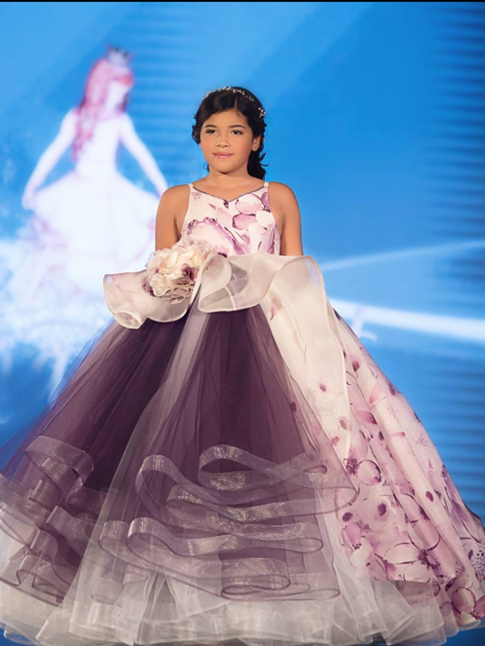 Glance Inspired By AnnaTriant Couture Luxury Childern Couture Dress