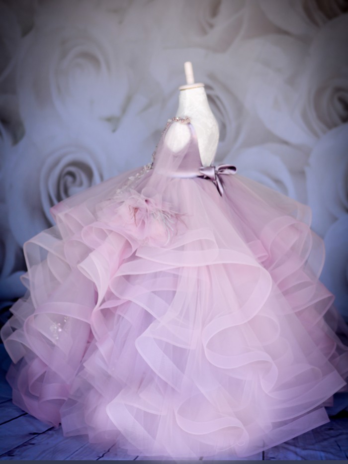 Essence Inspired By AnnaTriant Couture Luxury Childern Couture Dress