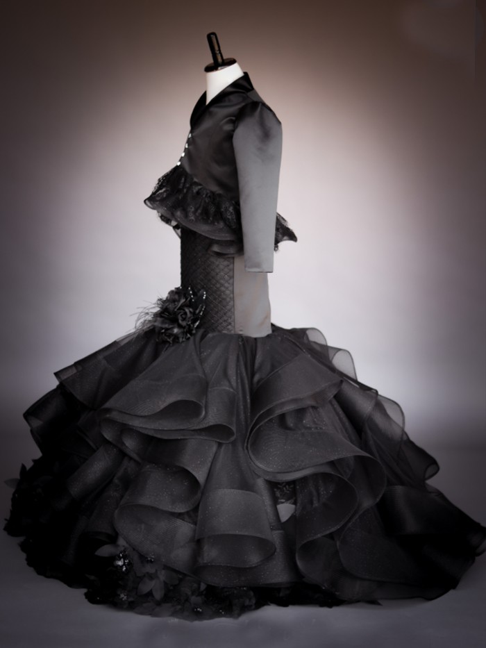 Edge Inspired By AnnaTriant Couture Luxury Childern Couture Dress