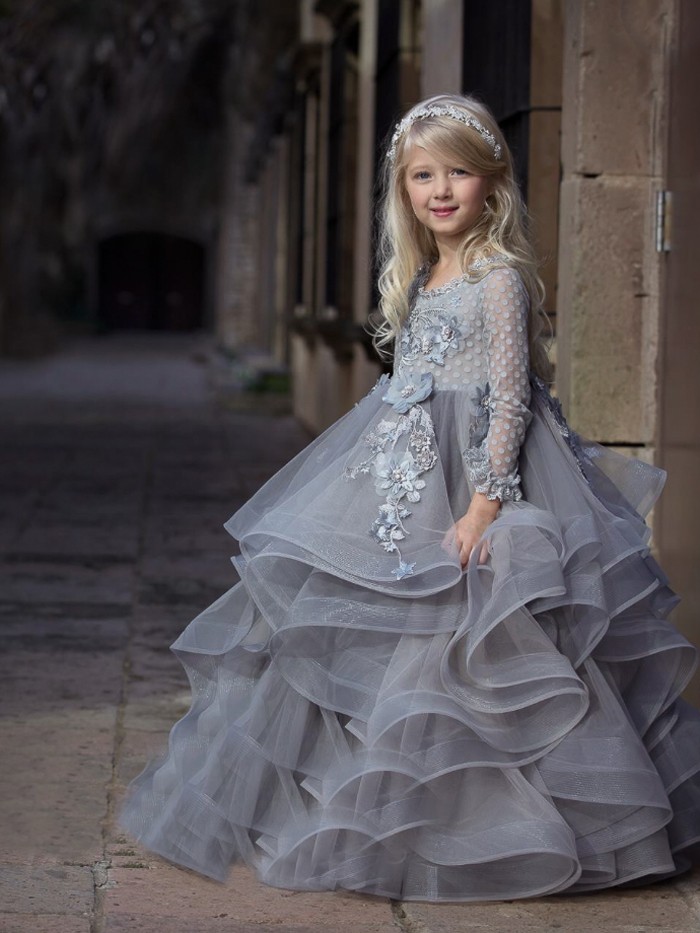 Dove Inspired By AnnaTriant Couture Luxury Childern Couture Dress