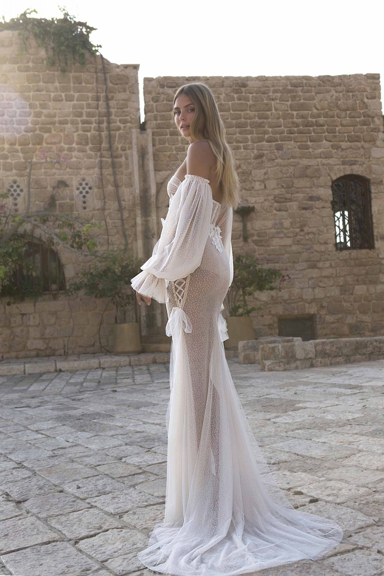 21-P109 Bridal Dress Inspirated By PRIVÉE Of BERTA 2021 No.5 Collection