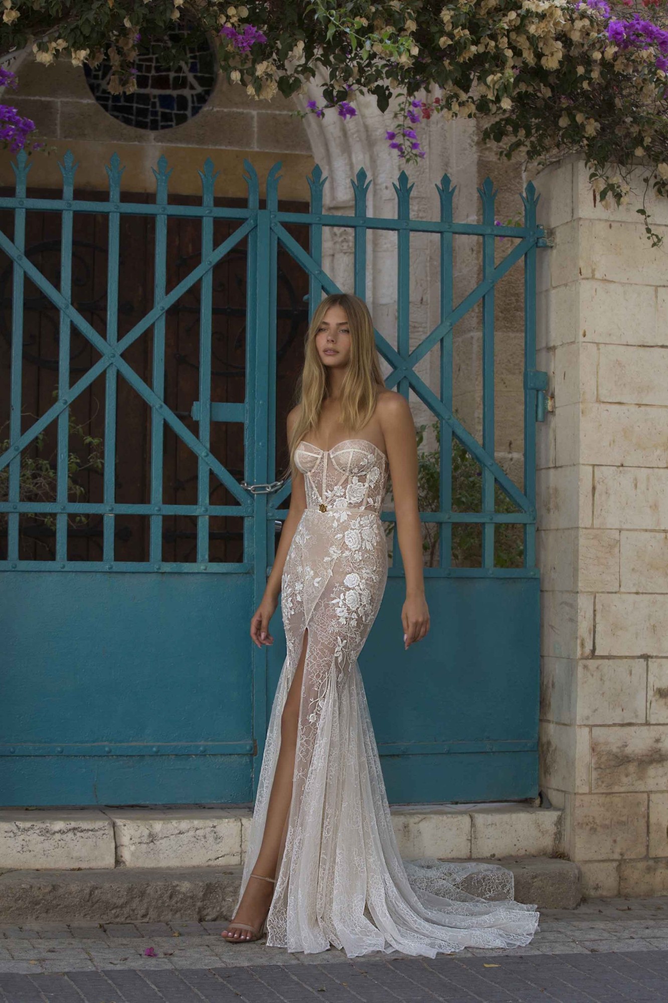 21-P103 Bridal Dress Inspirated By PRIVÉE Of BERTA 2021 No.5 Collection