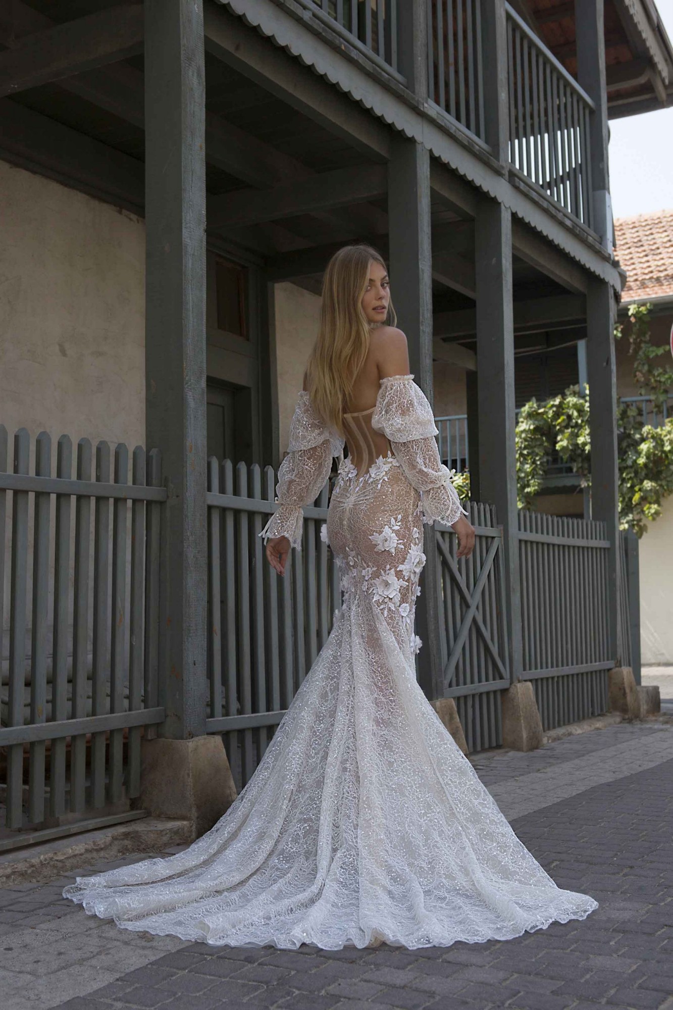 21-P102 Bridal Dress Inspirated By PRIVEE Of BERTA 2021 No5 Collection