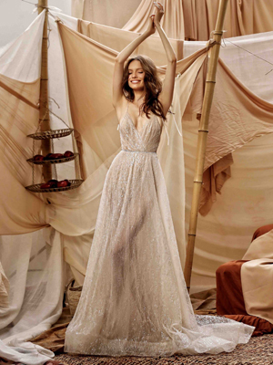 21-GIULIETTA Bridal Dress Inspirated By Berta Muse2021 Desert Collection