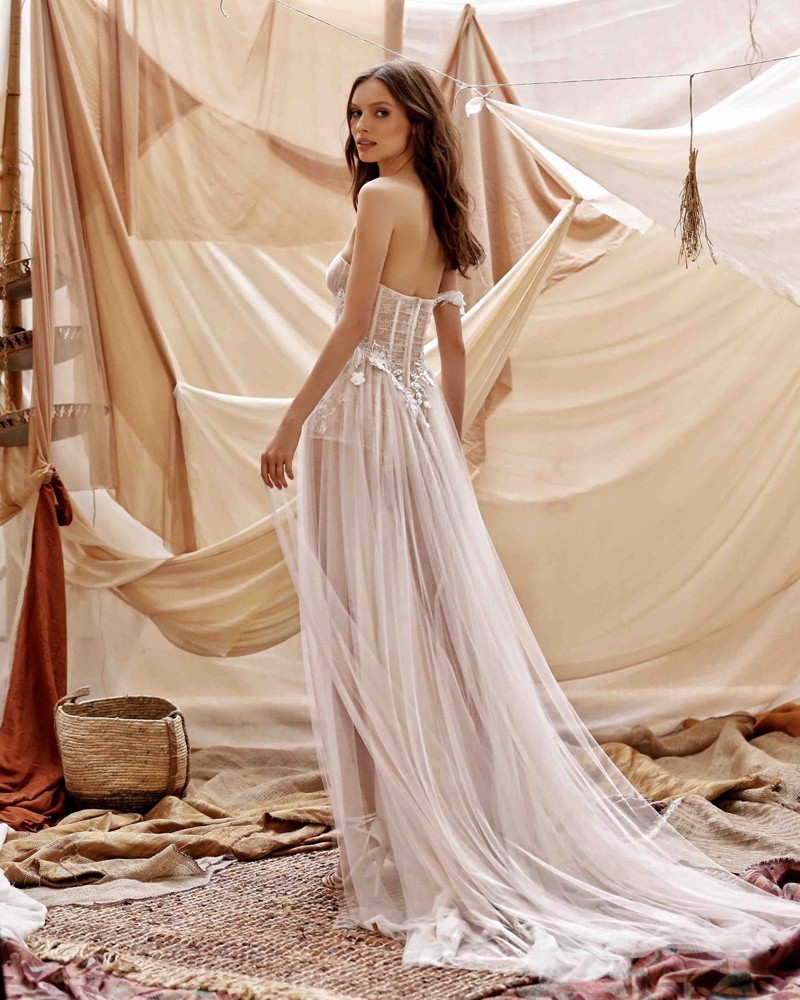 21-Gina Bridal Dress Inspirated By Berta Muse2021 Desert Collection