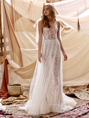 21-Grace Bridal Dress Inspirated By Berta Muse2021 Desert Collection