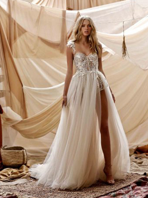 21-Gemma Bridal Dress Inspirated By Berta Muse2021 Desert Collection