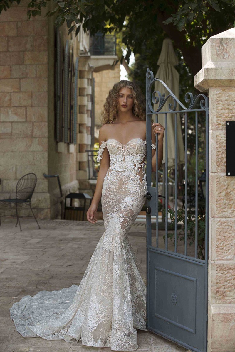 21-103 Bridal Dress Inspirated By Berta Bridal Couture 2021 Colony Collection
