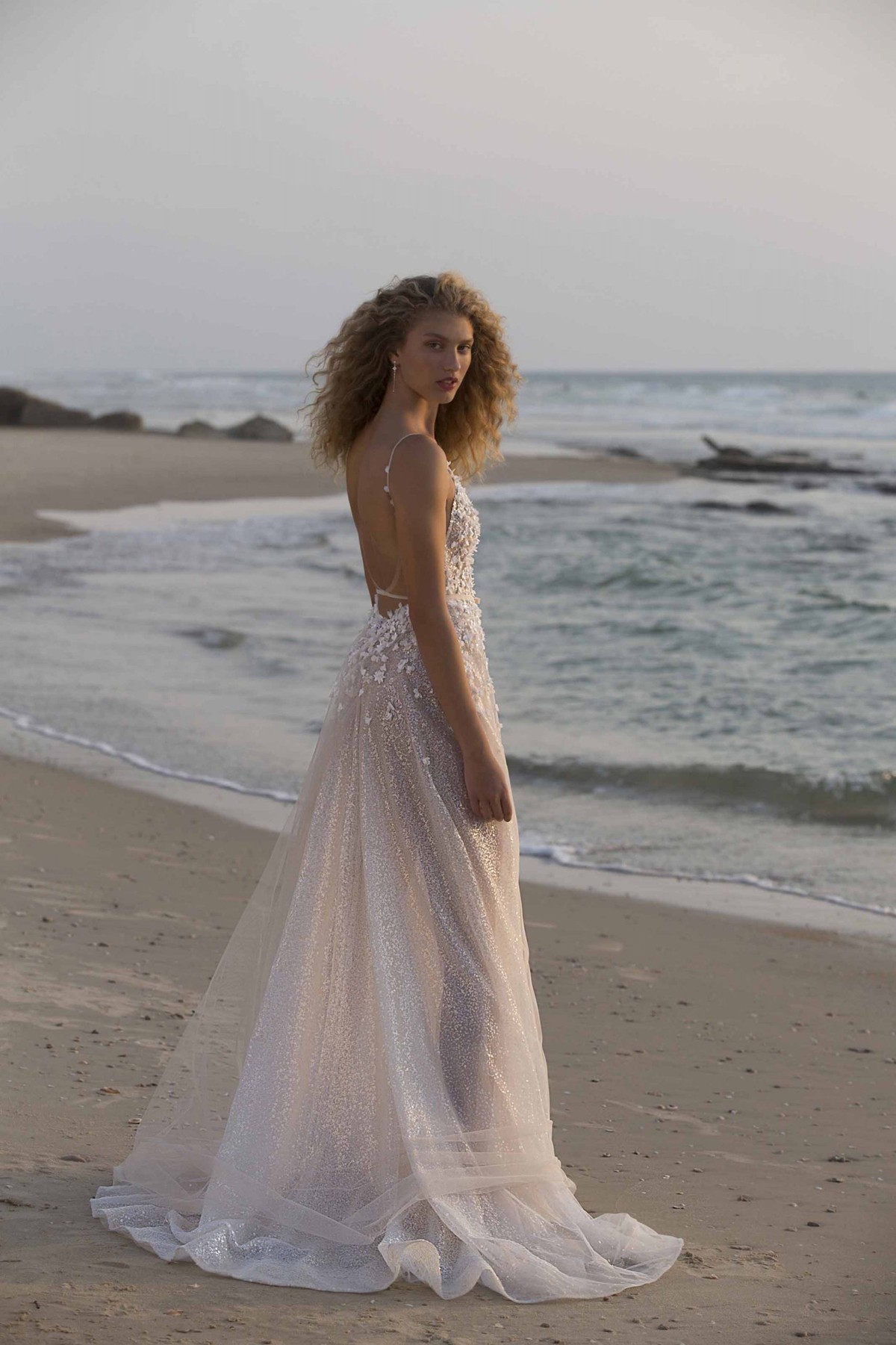 21-HOLLIE Bridal Dress Inspirated By Berta Muse 2021 Vista Mare Collection