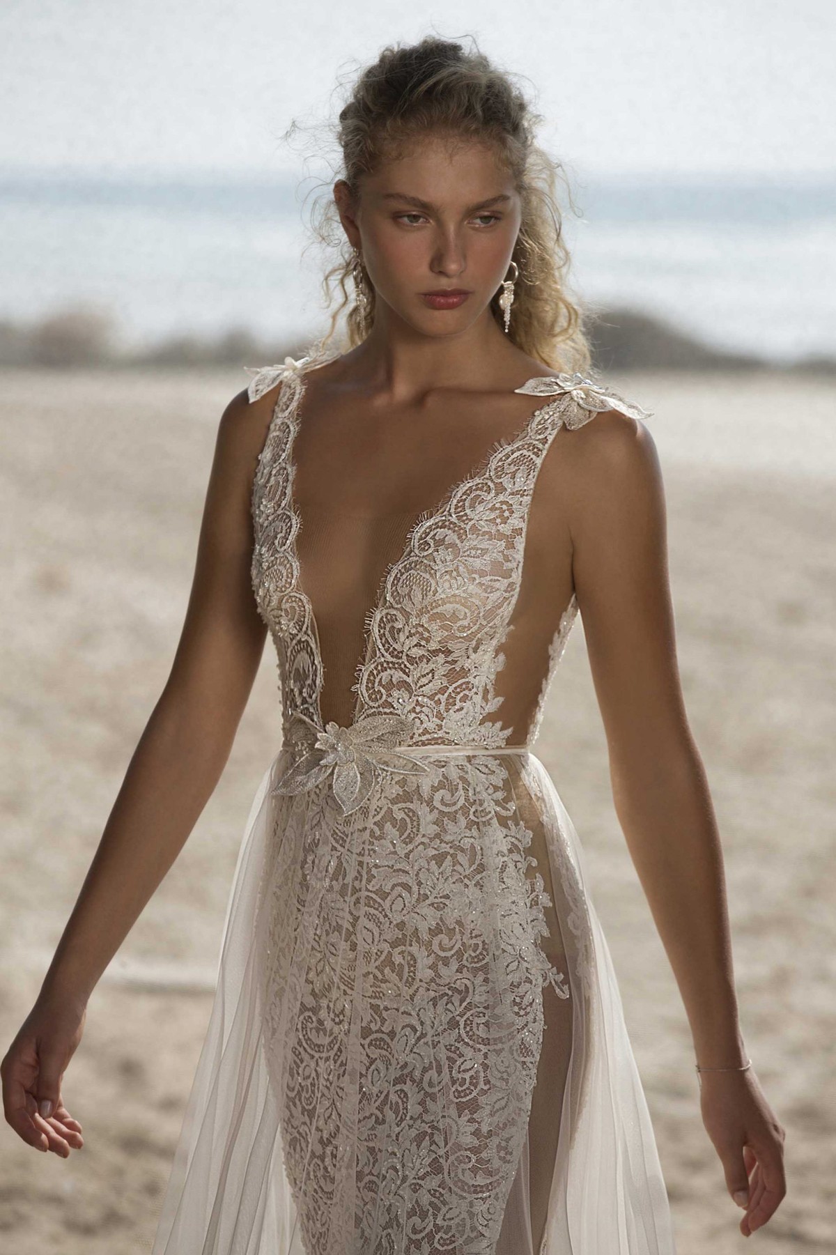 21-HEATHER Bridal Dress Inspirated By Berta Muse 2021 Vista Mare Collection