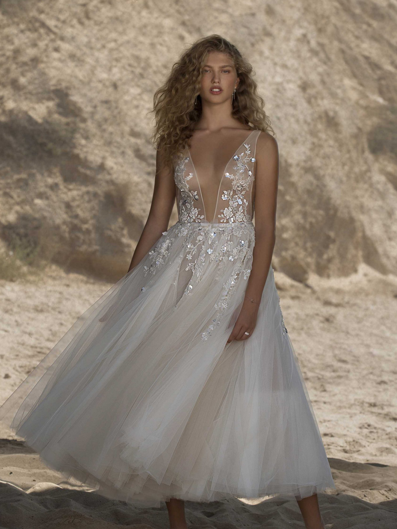 21-HILLARY Bridal Dress Inspirated By Berta Muse 2021 Vista Mare Collection