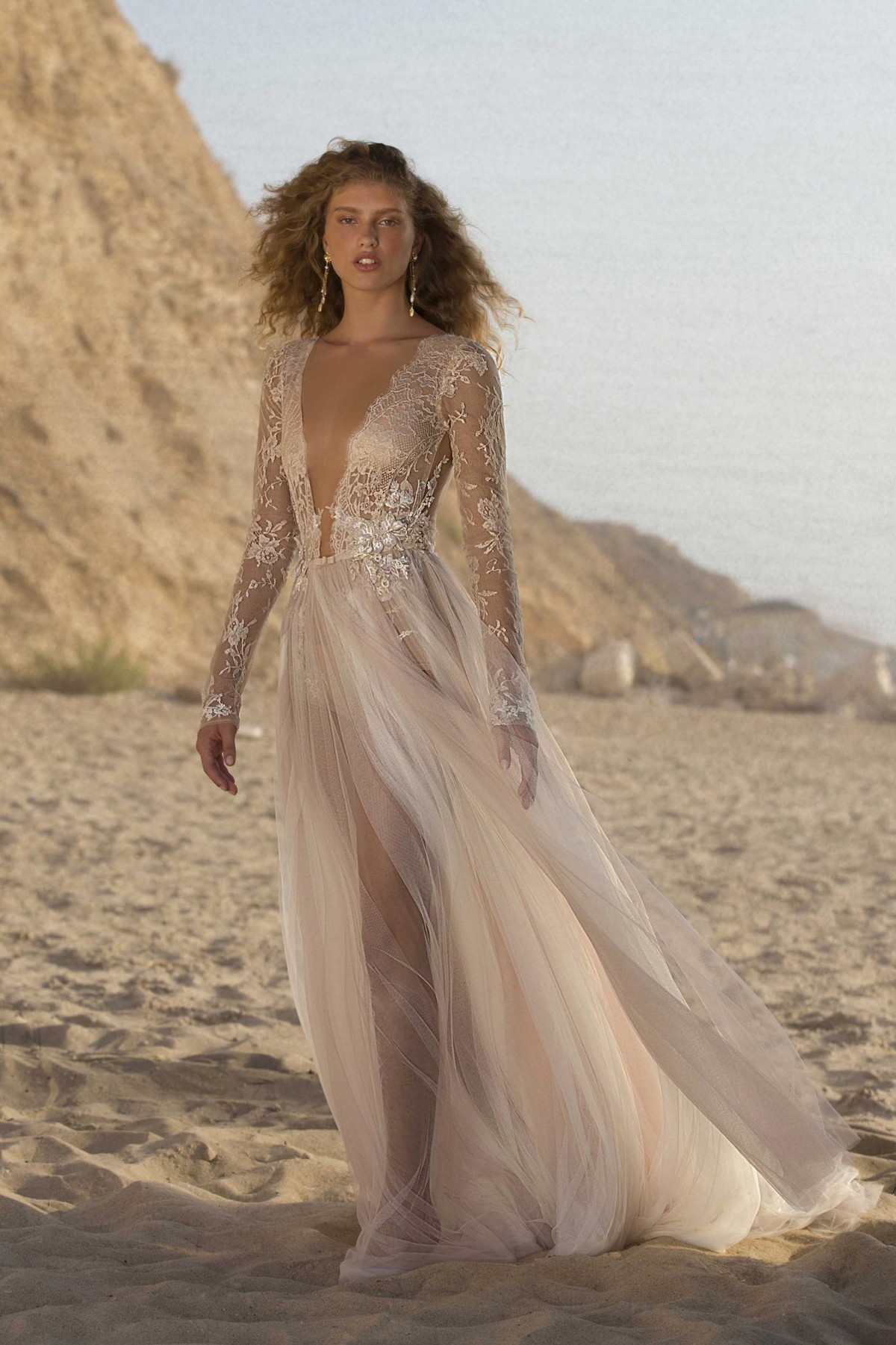 21-HEIDI Bridal Dress Inspirated By Berta Muse 2021 Vista Mare Collection