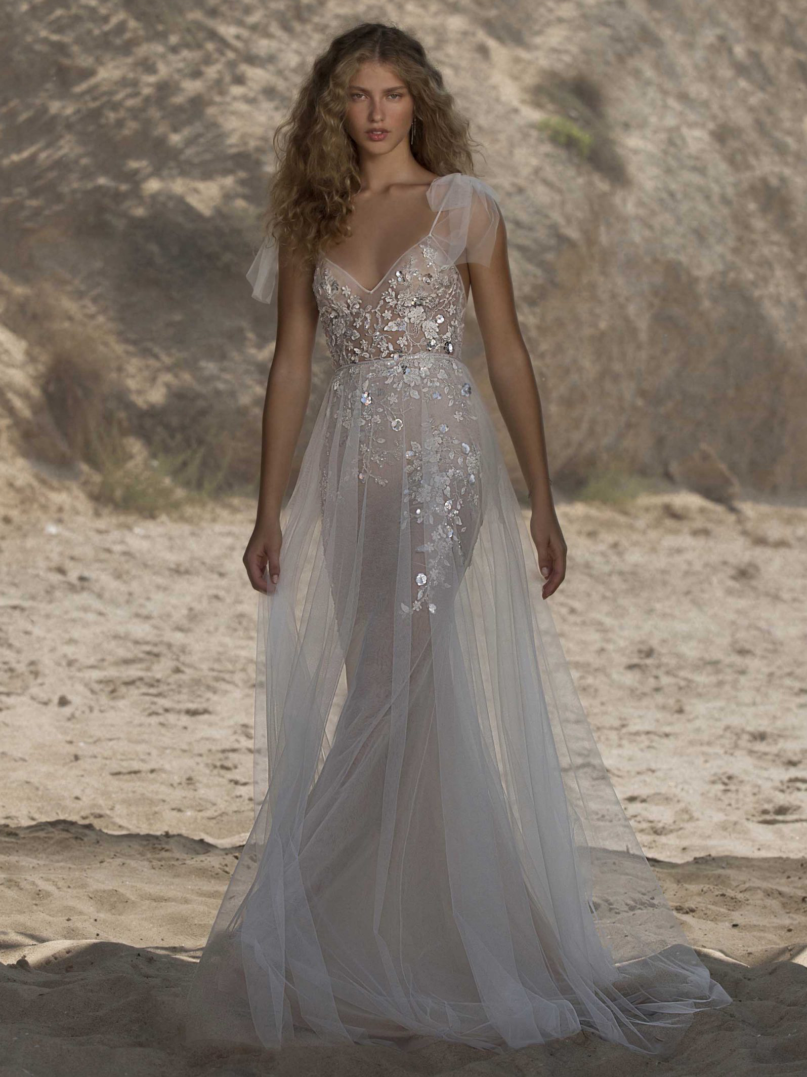 21-HANNA Bridal Dress Inspirated By Berta Muse 2021 Vista Mare Collection