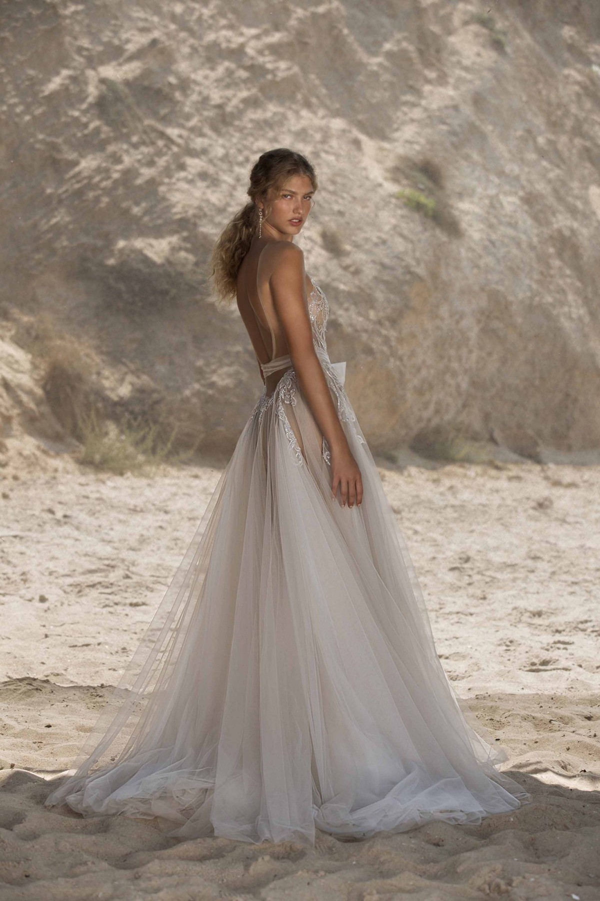 21-HAILEY Bridal Dress Inspirated By Berta Muse 2021 Vista Mare Collection