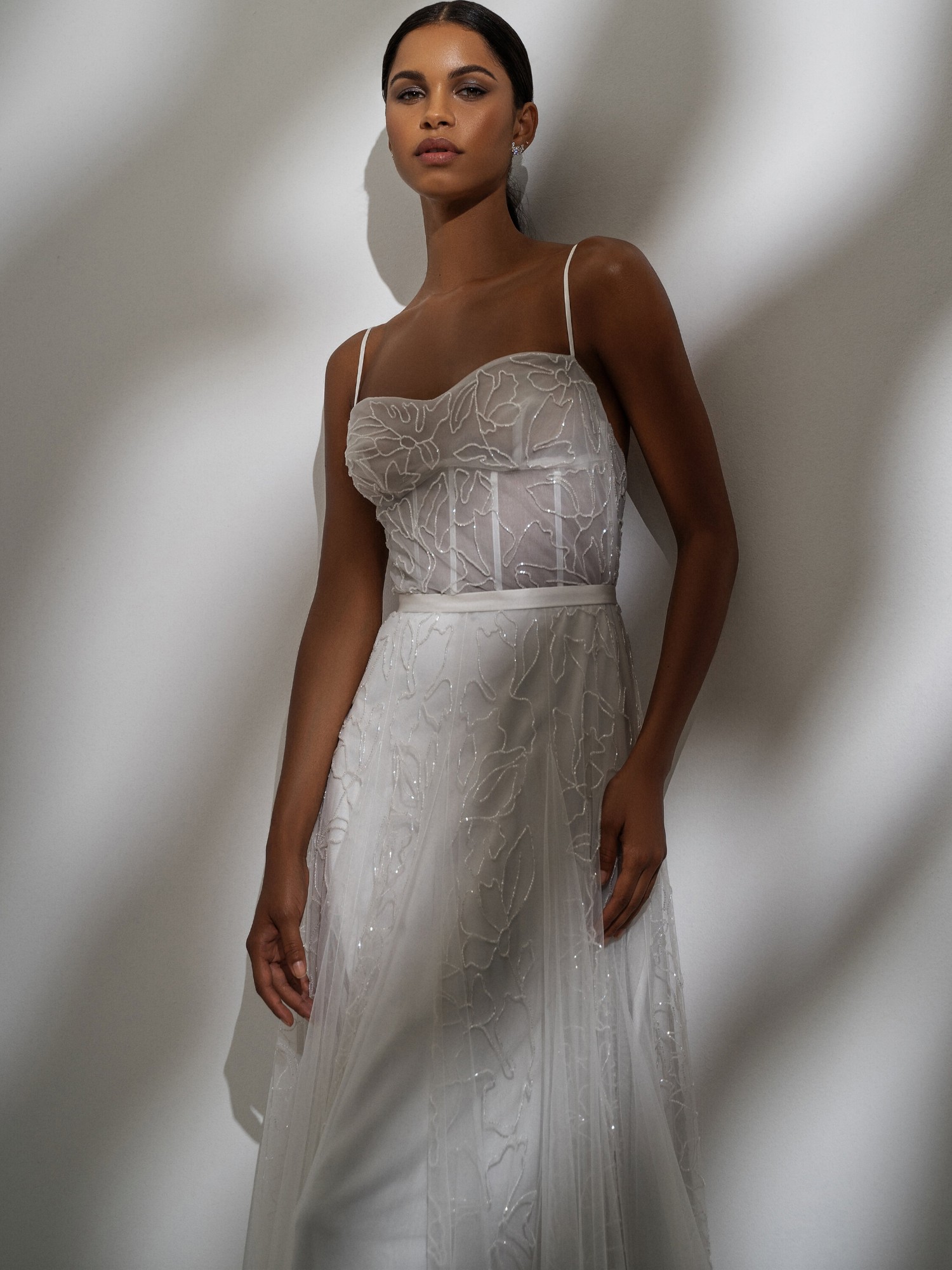 Amaryllis Gown Inspirated By Botanica of Alexandra Grecco 2021 Bridal Collection
