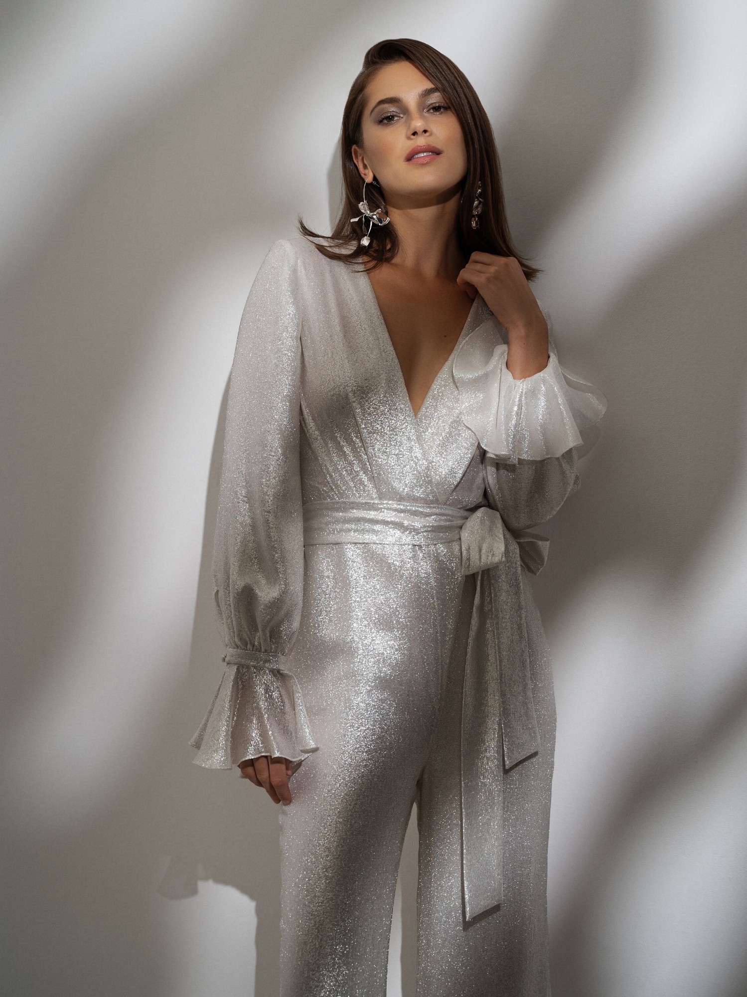 Aster Jumpsuit Inspirated By Botanica of Alexandra Grecco 2021 Bridal Collection
