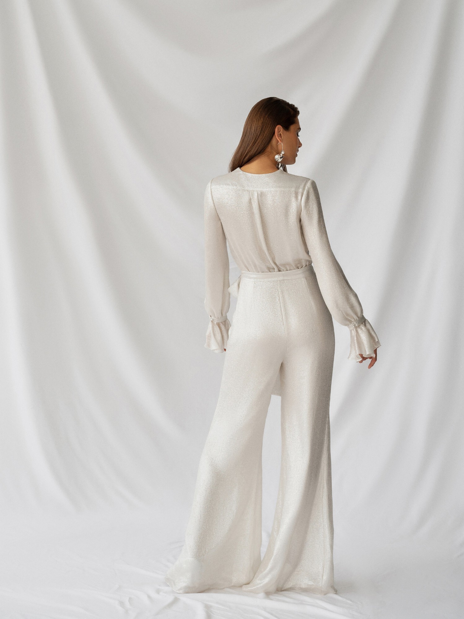 Aster Jumpsuit Inspirated By Botanica of Alexandra Grecco 2021 Bridal Collection