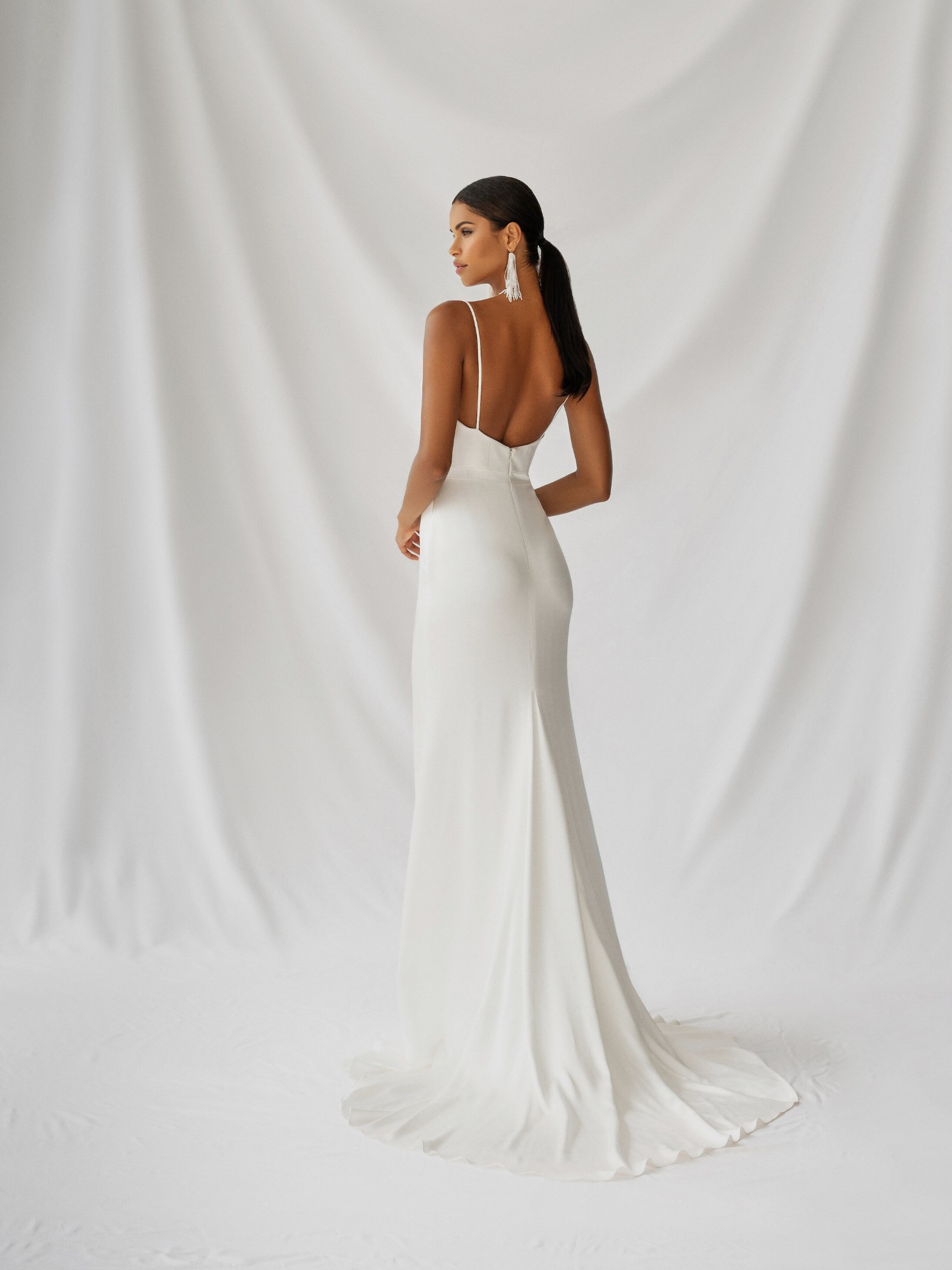 Cerise Gown Inspirated By Botanica of Alexandra Grecco 2021 Bridal Collection