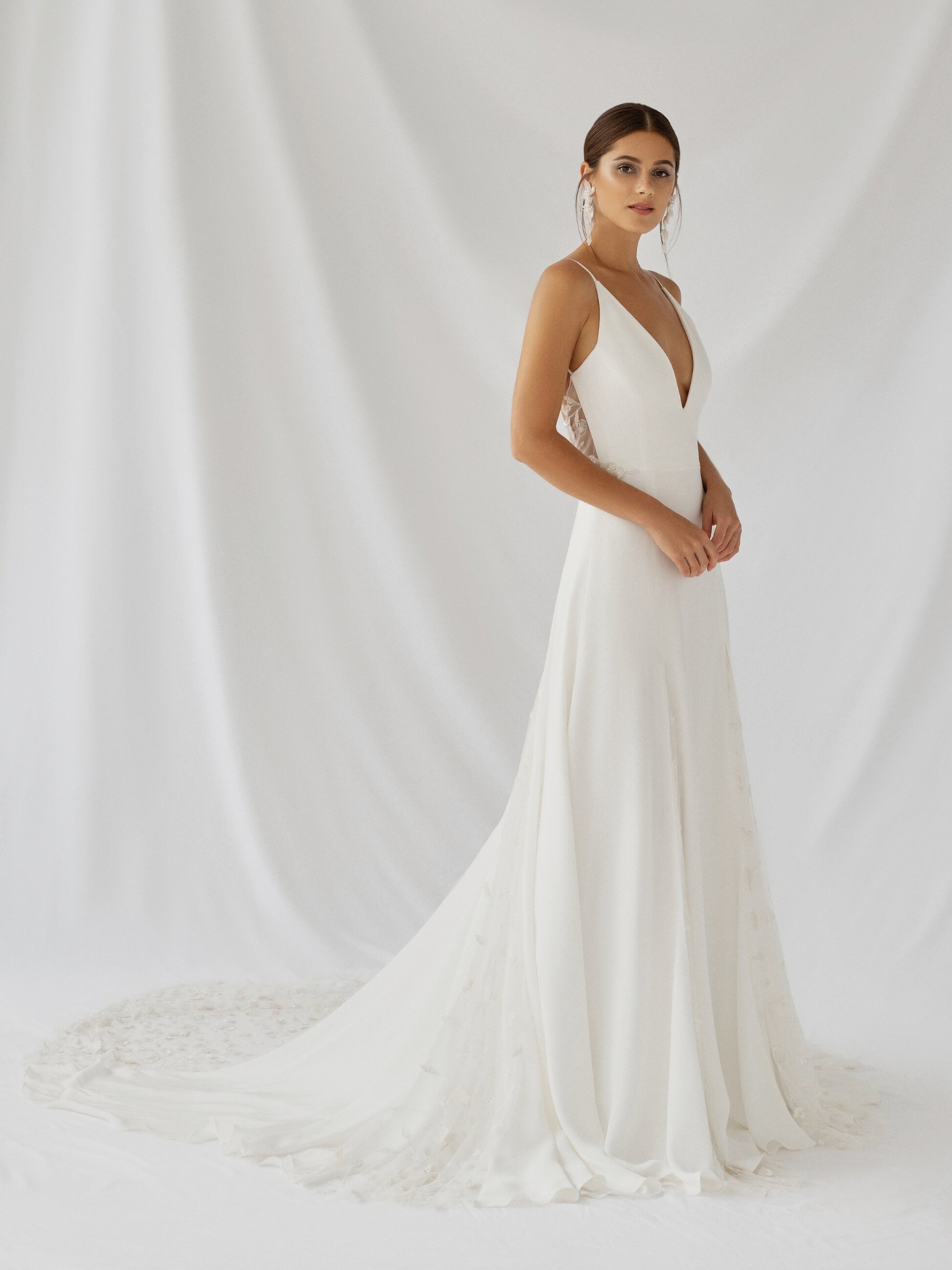 Fiorella Gown Inspirated By Botanica of Alexandra Grecco 2021 Bridal Collection
