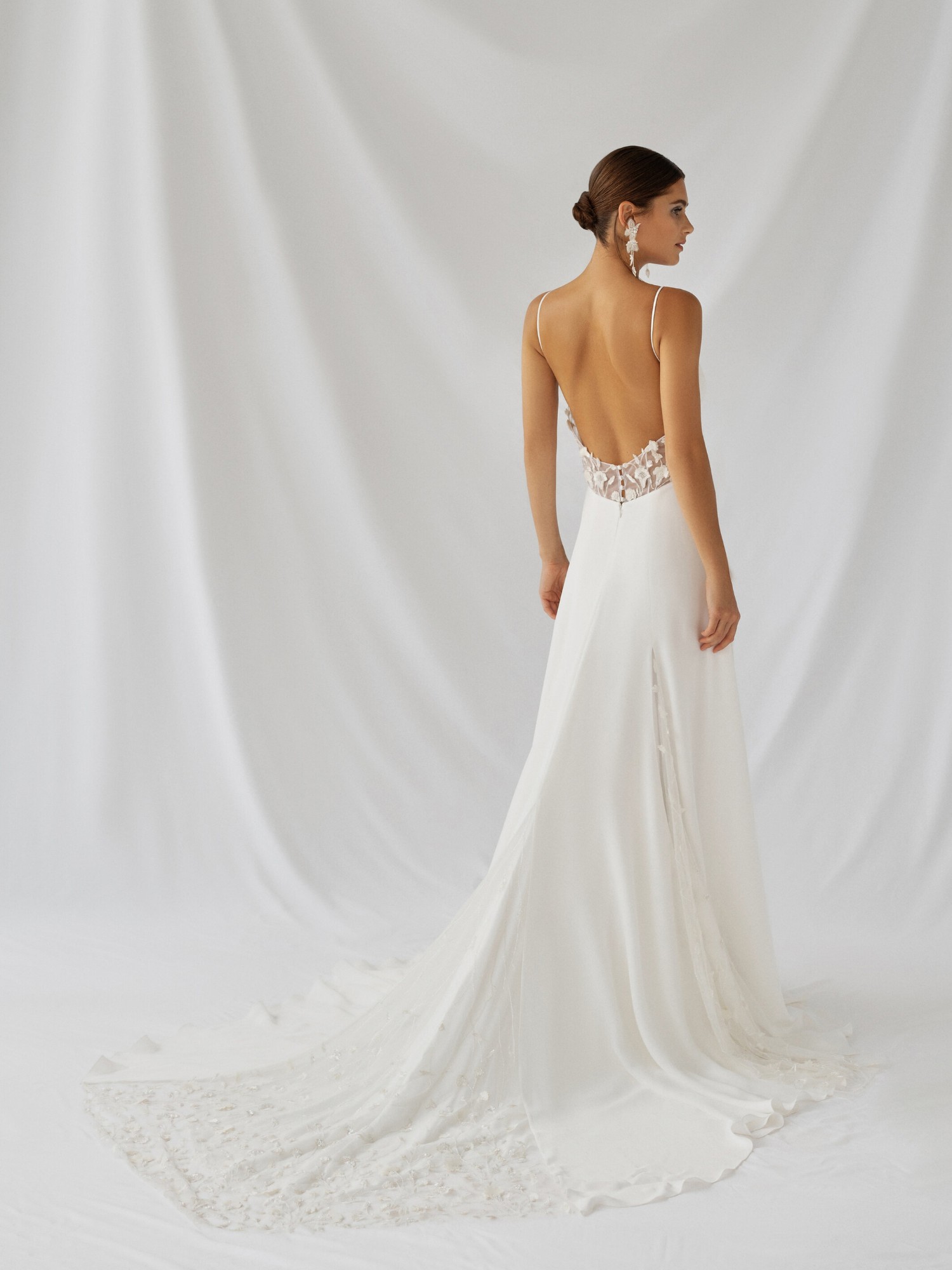 Fiorella Gown Inspirated By Botanica of Alexandra Grecco 2021 Bridal Collection
