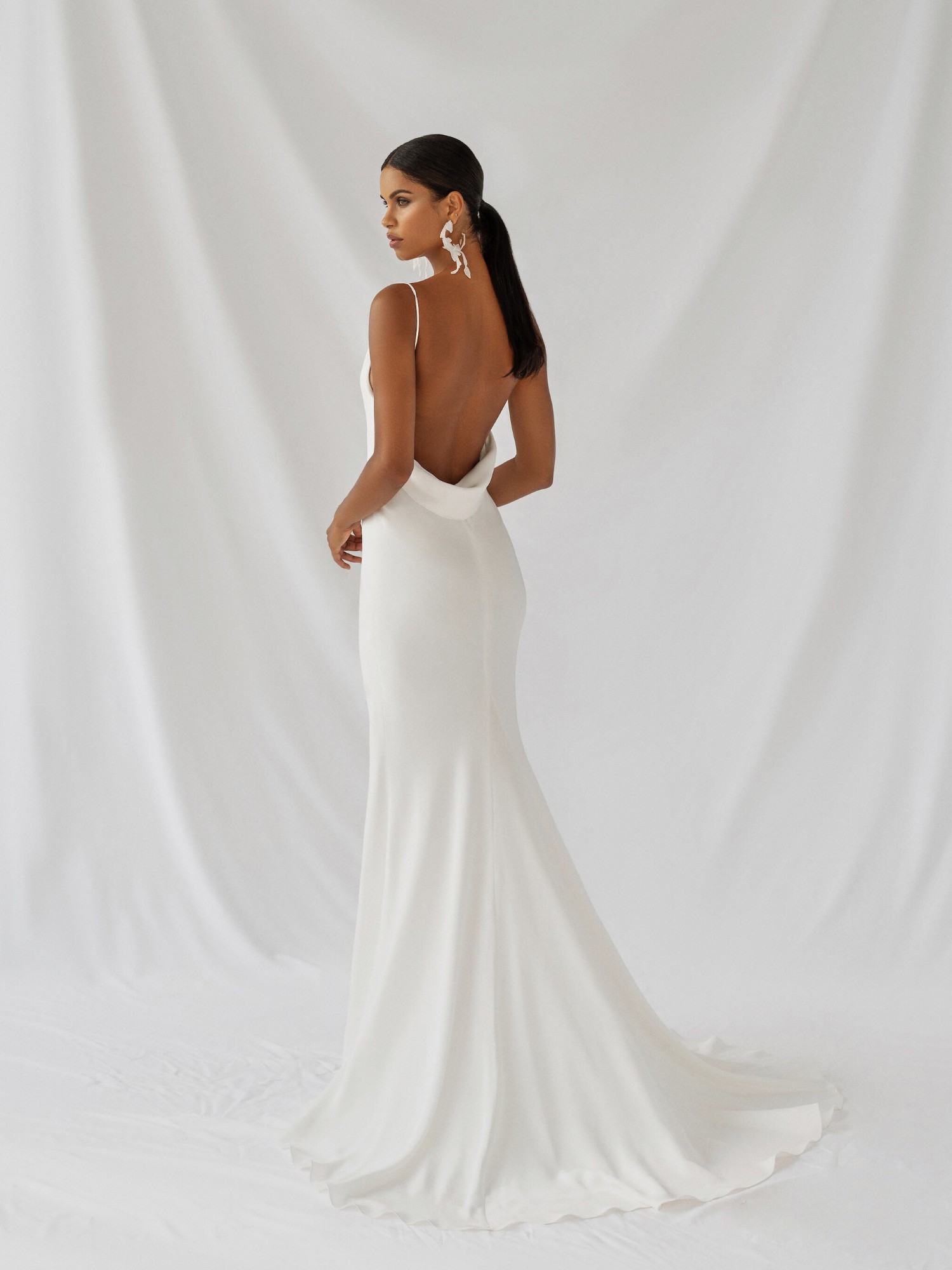 Lotus Gown Inspirated By Botanica of Alexandra Grecco 2021 Bridal Collection