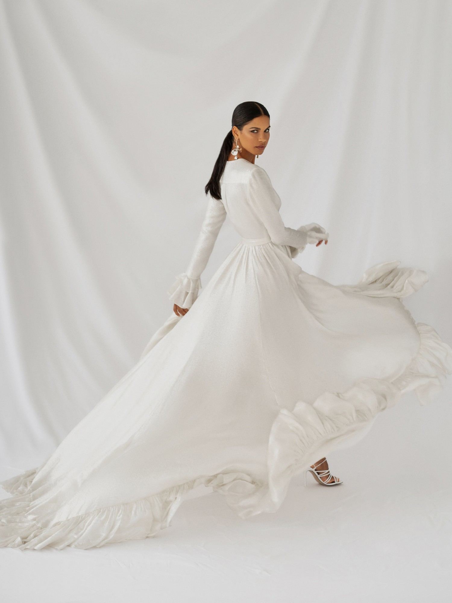 Rowan Gown Inspirated By Botanica of Alexandra Grecco 2021 Bridal Collection