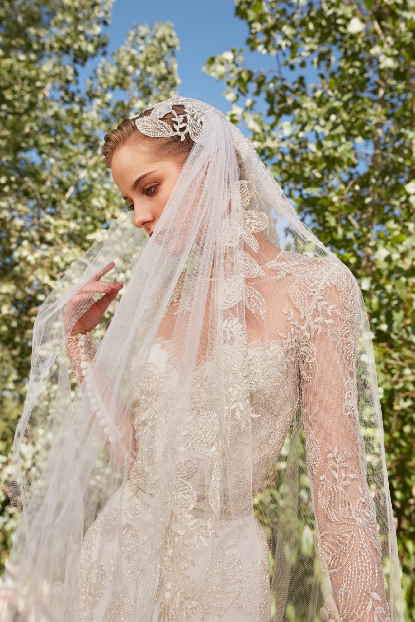 Look 10 Bridal Spring 2021