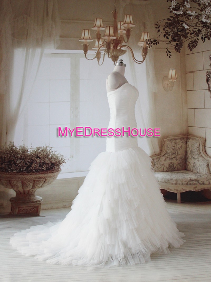 Asta Myedresshouse Haute Couture Sweetheart Neck Lace  Bridal Dress