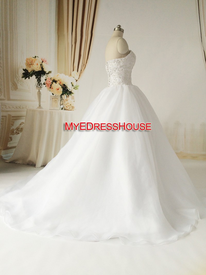 Ere Myedresshouse Haute Couture Sweetheart Neck Lace  Bridal Dress