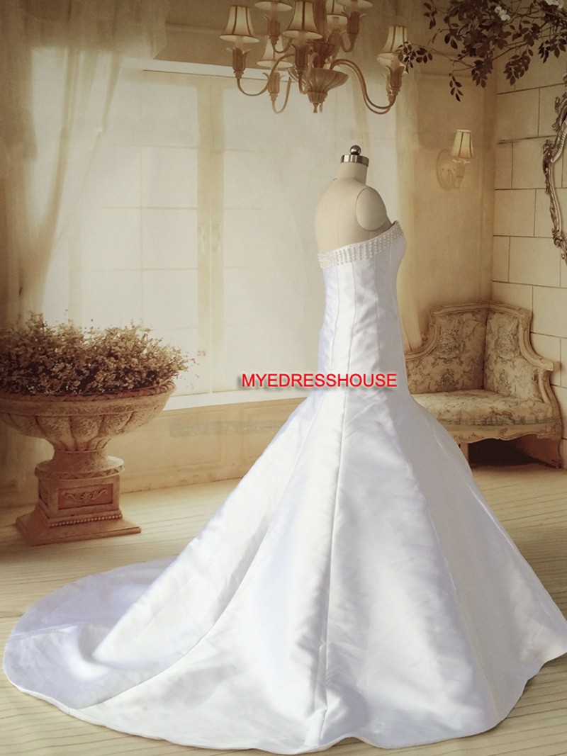 Bal Myedresshouse Haute Couture Sweetheart Neck Lace  Bridal Dress