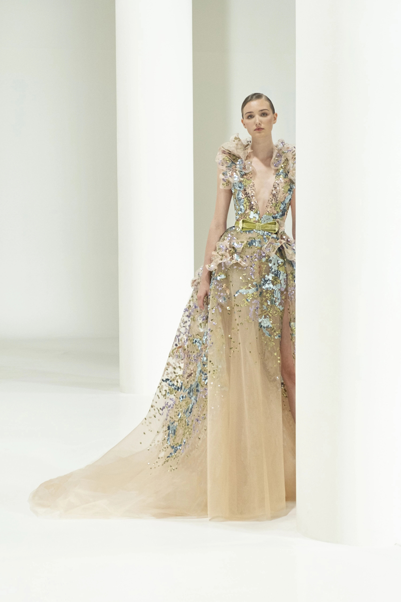 LOOK 61 Inspired By Haute Couture Autumn Winter2021 2022 Collection Elie Saab