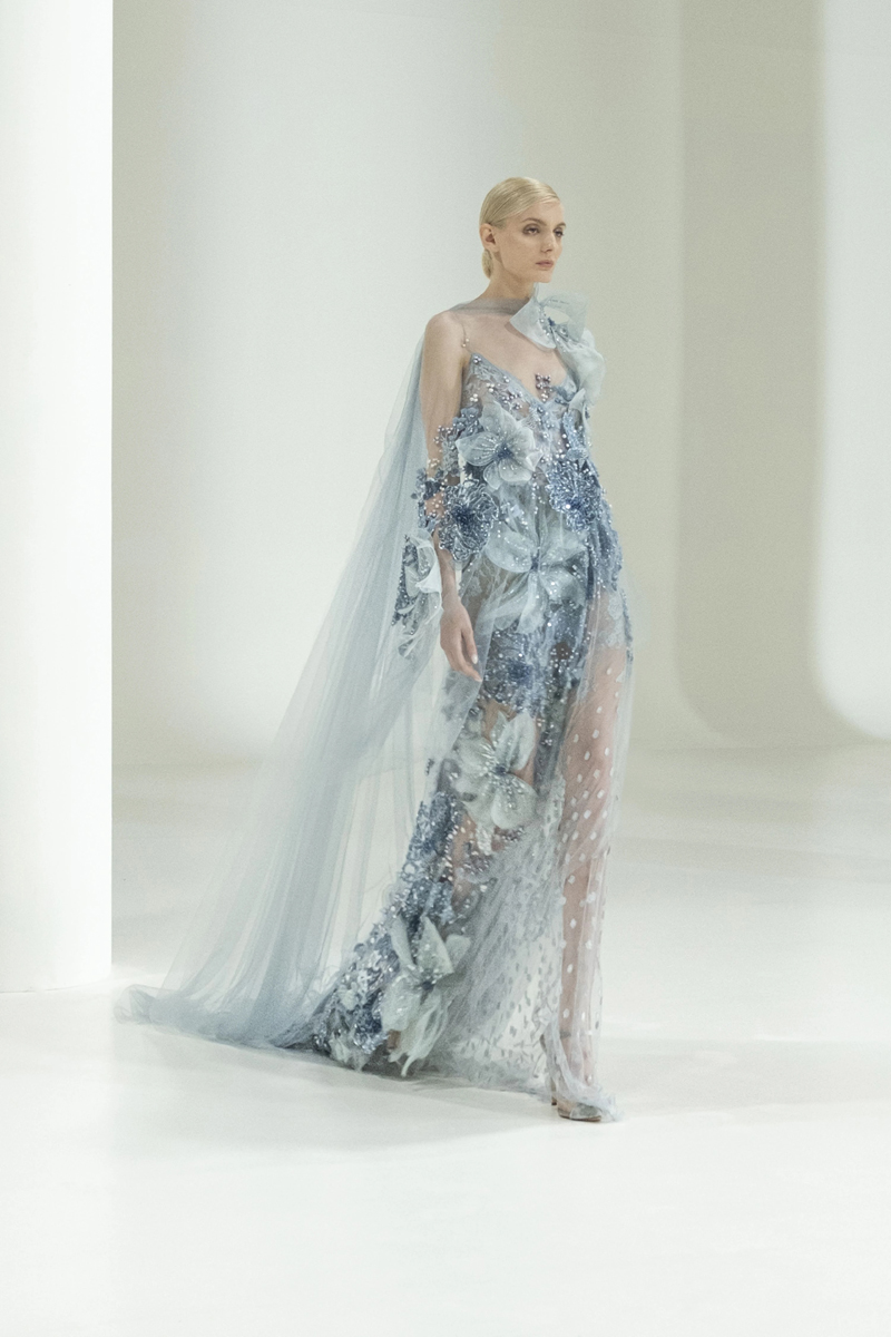 LOOK 55 Inspired By Haute Couture Autumn Winter2021 2022 Collection Elie Saab