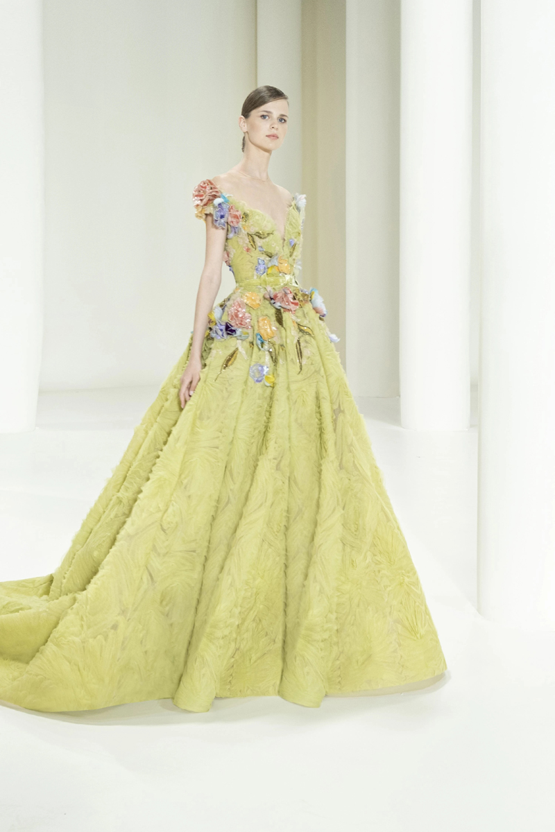 LOOK 47 Inspired By Haute Couture Autumn Winter2021 2022 Collection Elie Saab