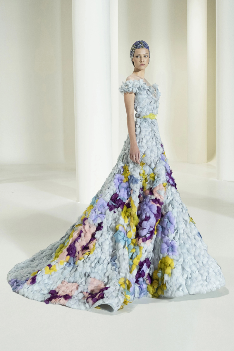 LOOK 46 Inspired By Haute Couture Autumn Winter2021 2022 Collection Elie Saab