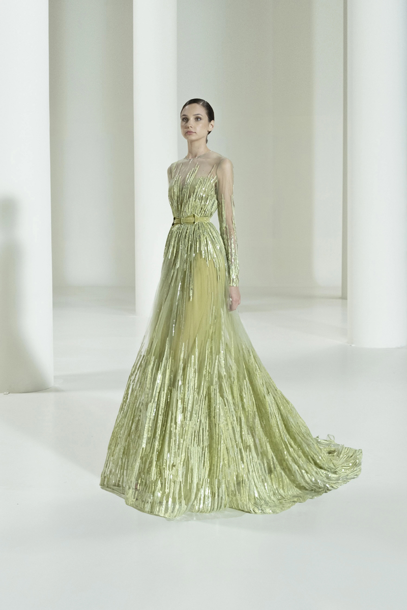 LOOK 45 Inspired By Haute Couture Autumn Winter2021 2022 Collection Elie Saab