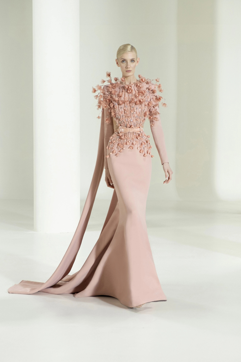 LOOK 19 Inspired By Haute Couture Autumn Winter2021 2022 Collection Elie Saab