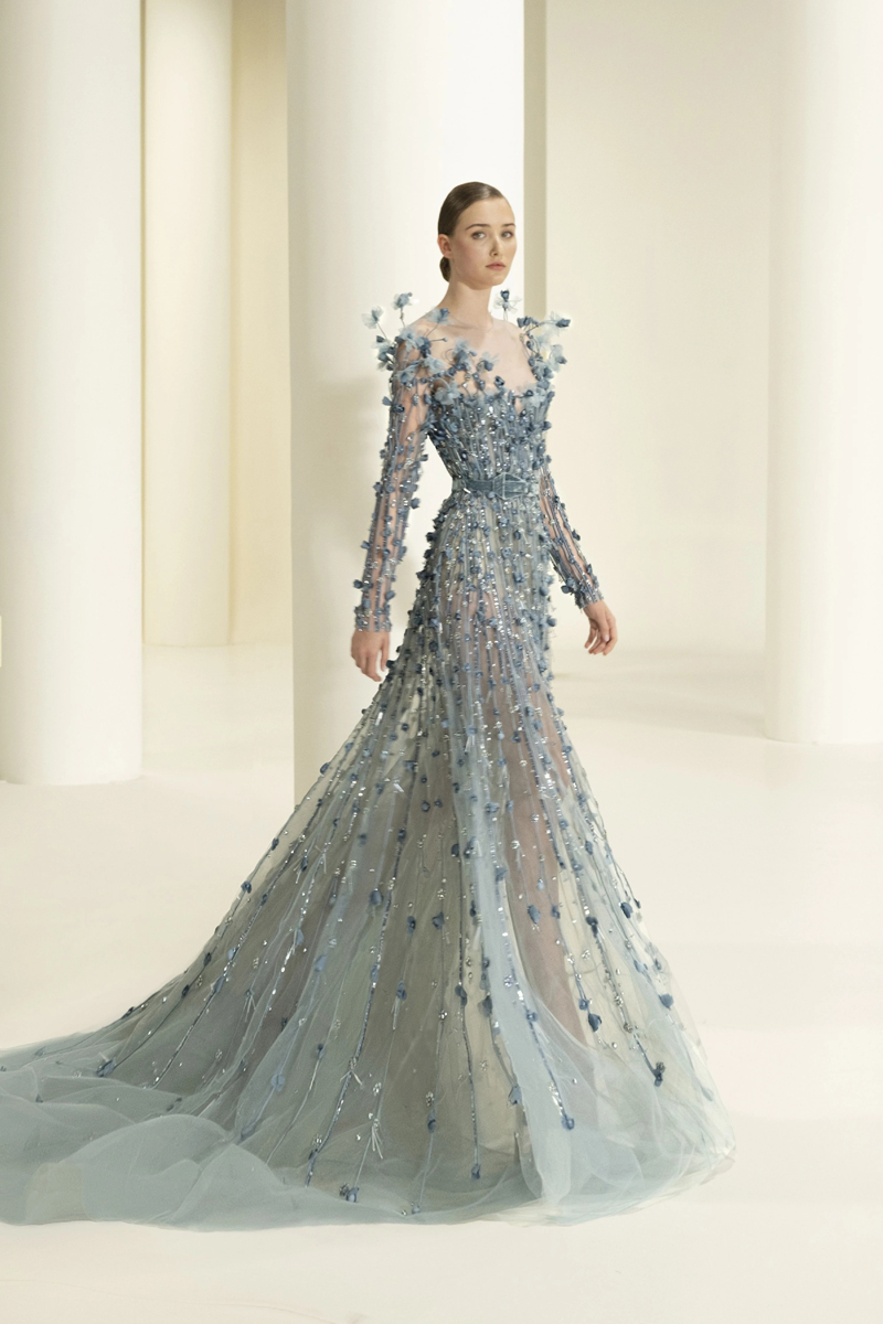 LOOK 17 Inspired By Haute Couture Autumn Winter2021 2022 Collection Elie Saab