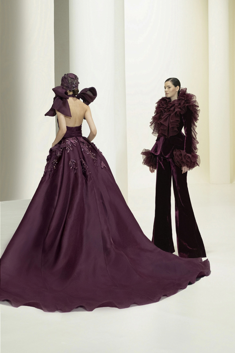LOOK 14 Inspired By Haute Couture Autumn Winter2021 2022 Collection Elie Saab
