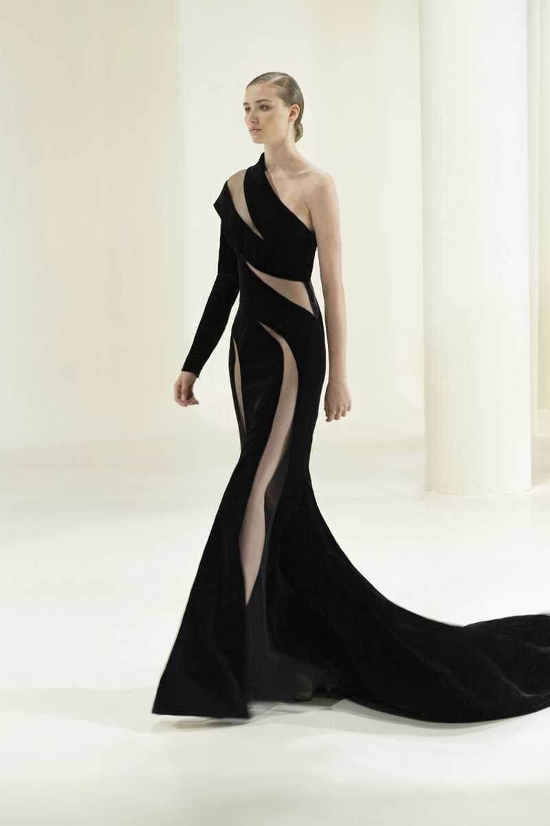 LOOK 6 Inspired By Haute Couture Autumn Winter2021 2022 Collection Elie Saab